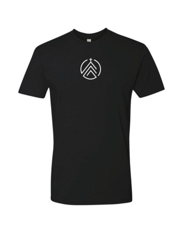 Black Short Sleeve T-Shirt Front
