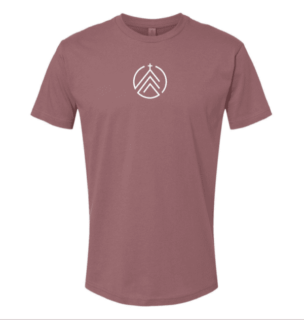 Mauve Short Sleeve T-Shirt Front