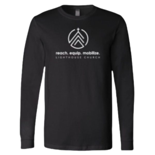 Black Long Sleeve T-Shirt - Image 3