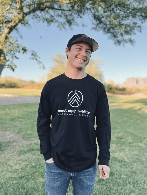 Black Long Sleeve T-Shirt - Image 2